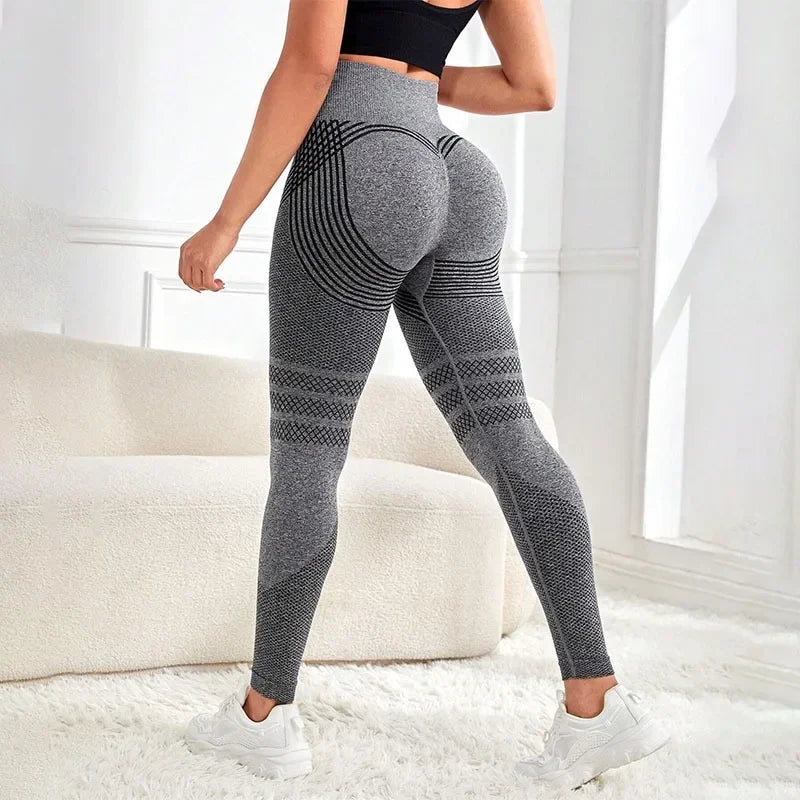 Seamless High Waist Yoga Leggings Ultimate Comfort  Fit - IRON GODDESS