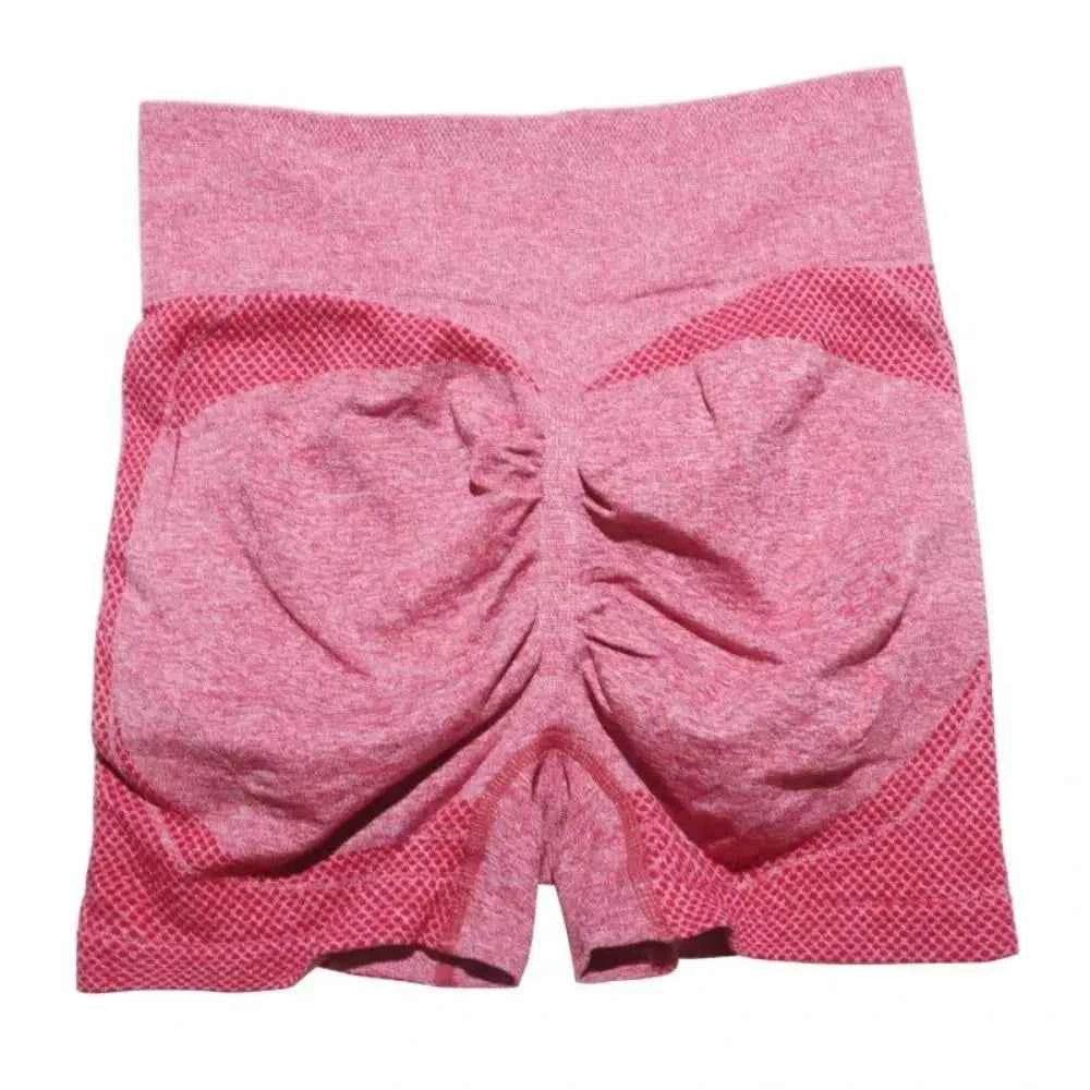 Seamless High Waist Slim Fit Yoga Shorts for Women