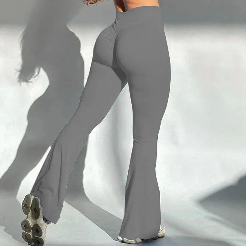 scrunch butt High Waist Workout Yoga Leggings Fitness Butt Lifting Scrunch Butt Sports Gym Pants Women - IRON GODDESS
