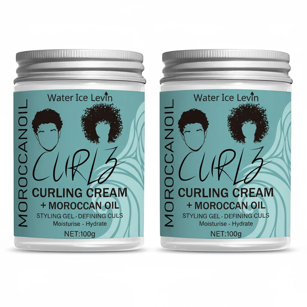 Hydrating Coconut Curling Cream Soft Shiny FrizzFree Curls - IRON GODDESS
