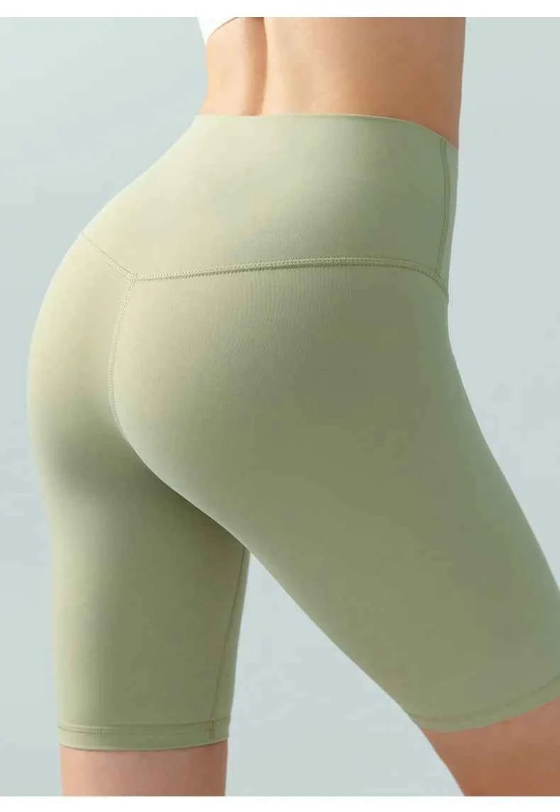 QuickDry Elastic Yoga Shorts Breathable Fitness Leggings