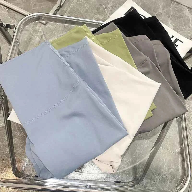 QuickDry Elastic Yoga Shorts Breathable Fitness Leggings