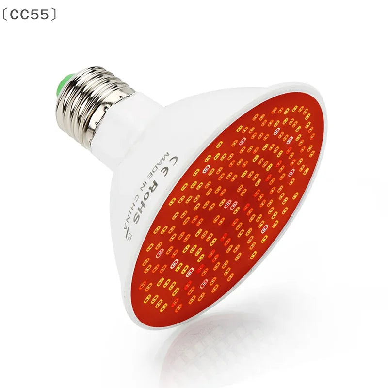 Red Light Therapy Bulb with Clip Skin Care  Pain Relief - IRON GODDESS