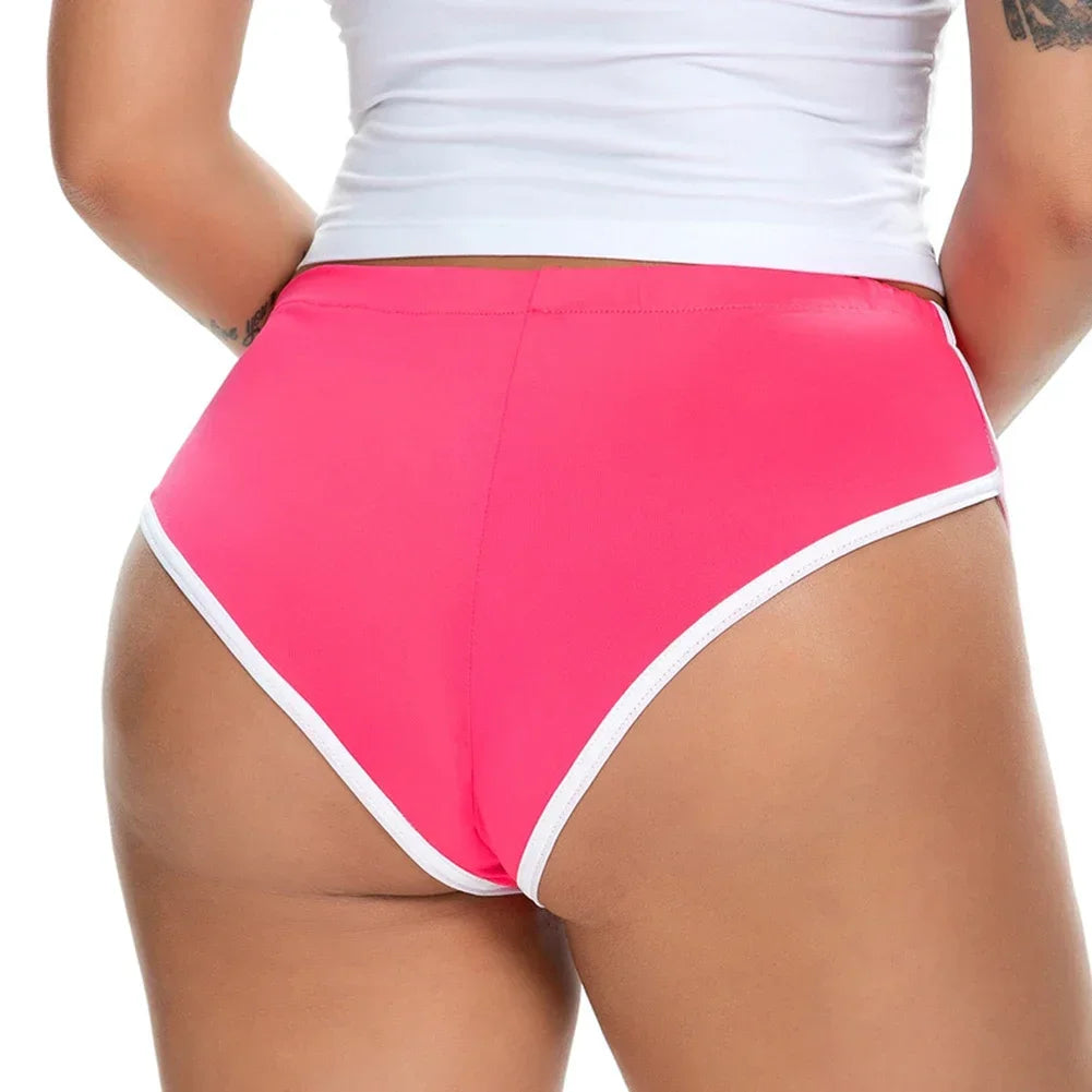 Women's Shorts Summer Casual Loose Yoga Sport Gym Fitness Workout Hot Pants Push Up Training Tights Pocket Short Woman Clothing - IRON GODDESS