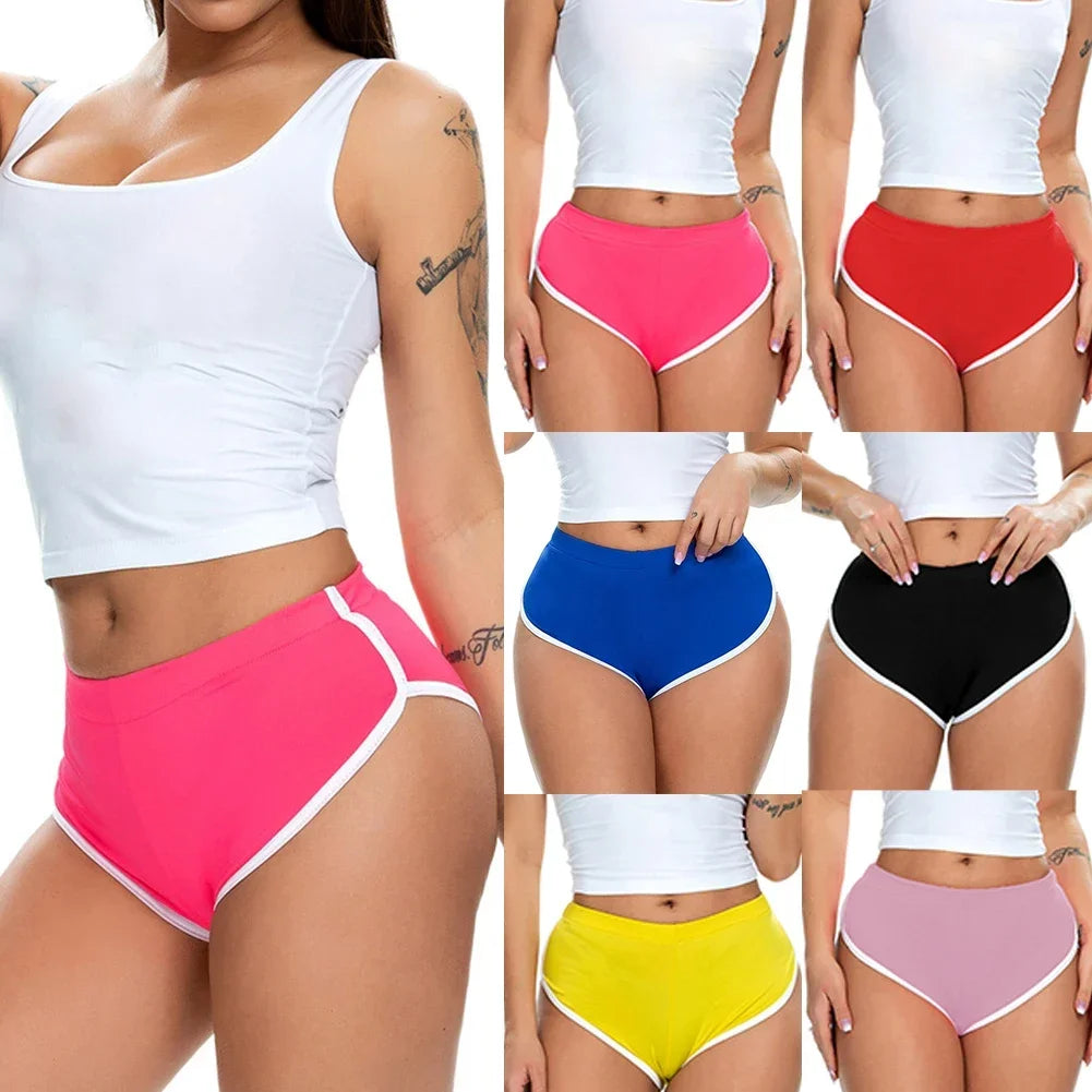 Women's Shorts Summer Casual Loose Yoga Sport Gym Fitness Workout Hot Pants Push Up Training Tights Pocket Short Woman Clothing - IRON GODDESS