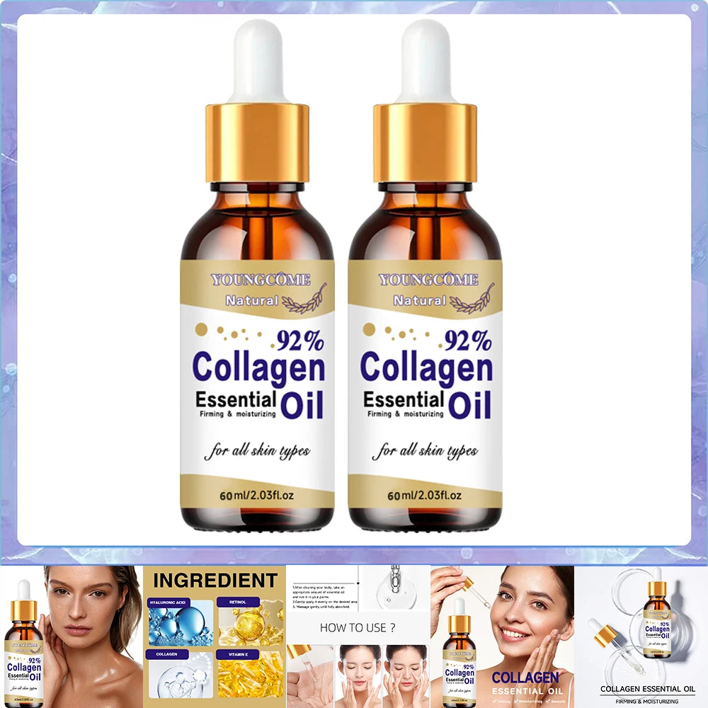 Youthful Radiant WrinkleFree Skin Collagen Peptide Serum - IRON GODDESS