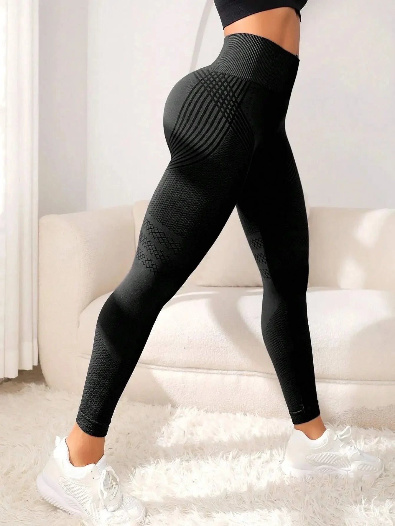 Seamless High Waist Yoga Leggings Ultimate Comfort  Fit - IRON GODDESS