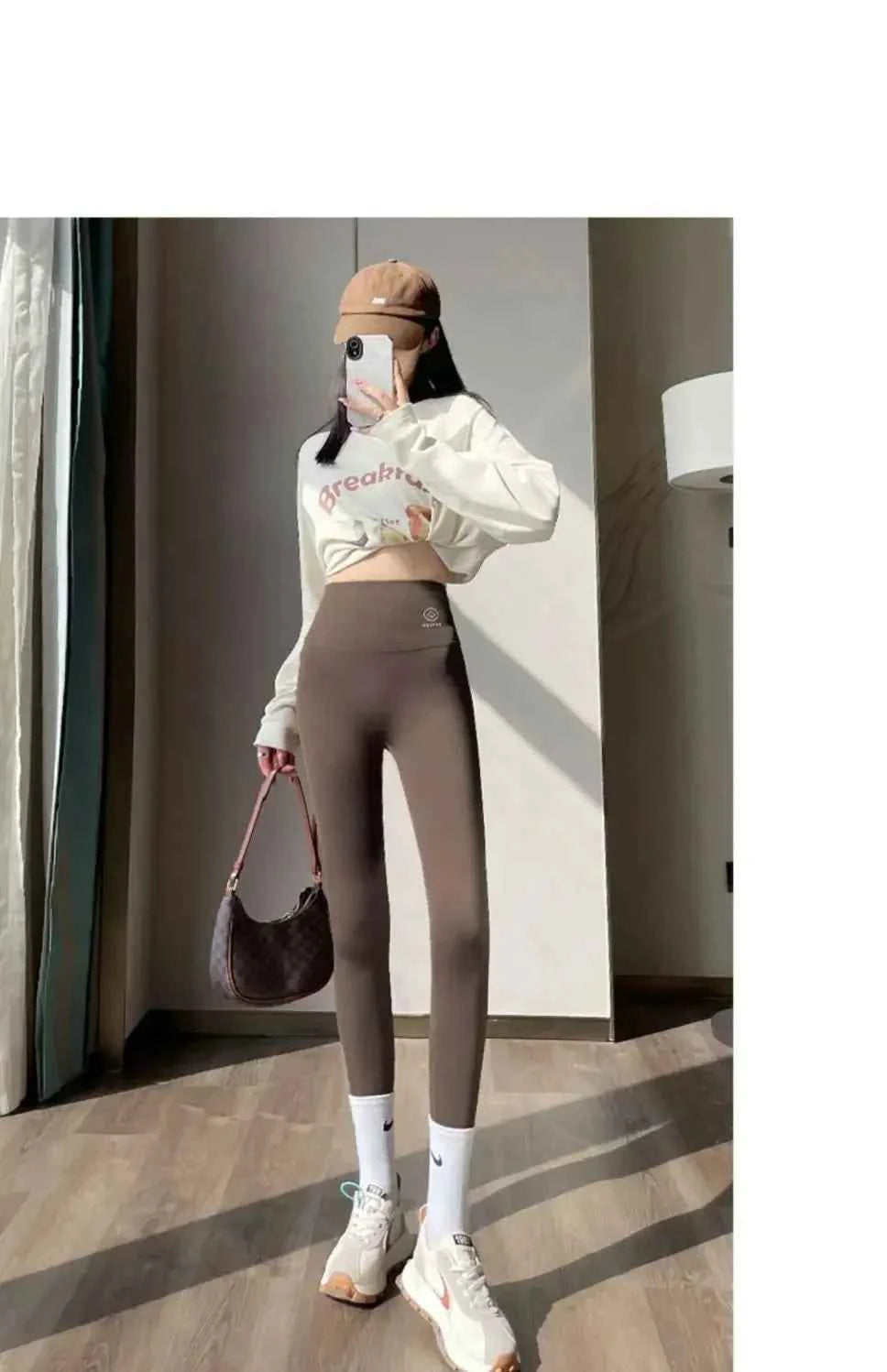 Seamless HighWaisted Yoga Fitness Gym Leggings