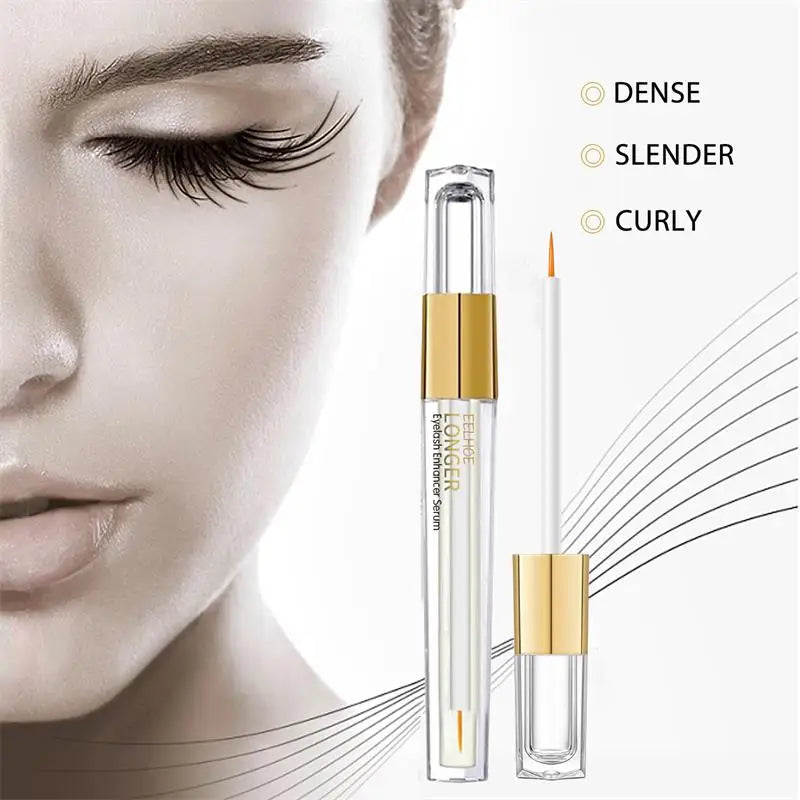 Fast Eyelash Growth Serum 5 Days Natural Eyelash Enhancer Longer Fuller Thicker Lashes Treatment New Products Eye Care Makeup ﻿ - IRON GODDESS