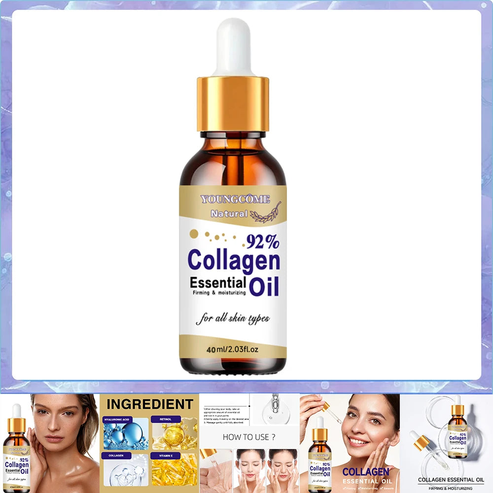 Youthful Radiant WrinkleFree Skin Collagen Peptide Serum - IRON GODDESS