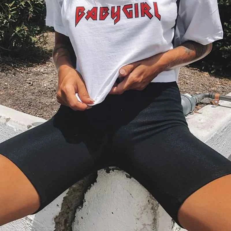 High Waist Push Up Gym Shorts for Women