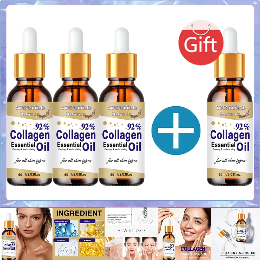 Youthful Radiant WrinkleFree Skin Collagen Peptide Serum - IRON GODDESS
