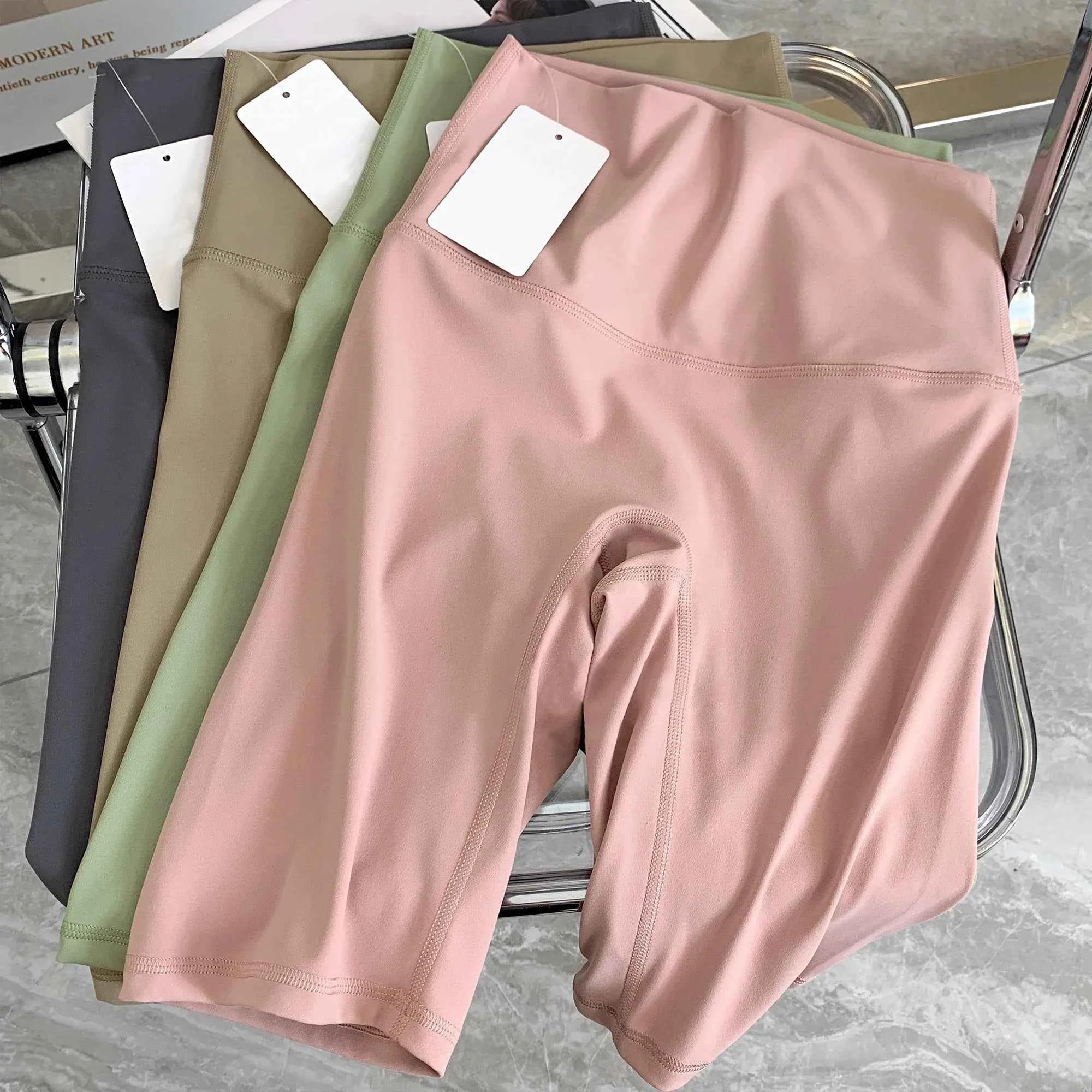 QuickDry Elastic Yoga Shorts Breathable Fitness Leggings