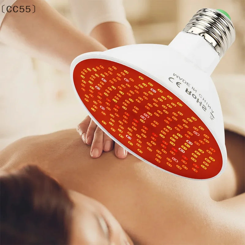 Red Light Therapy Bulb with Clip Skin Care  Pain Relief - IRON GODDESS
