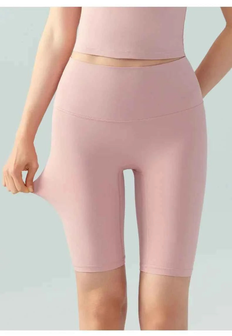 QuickDry Elastic Yoga Shorts Breathable Fitness Leggings