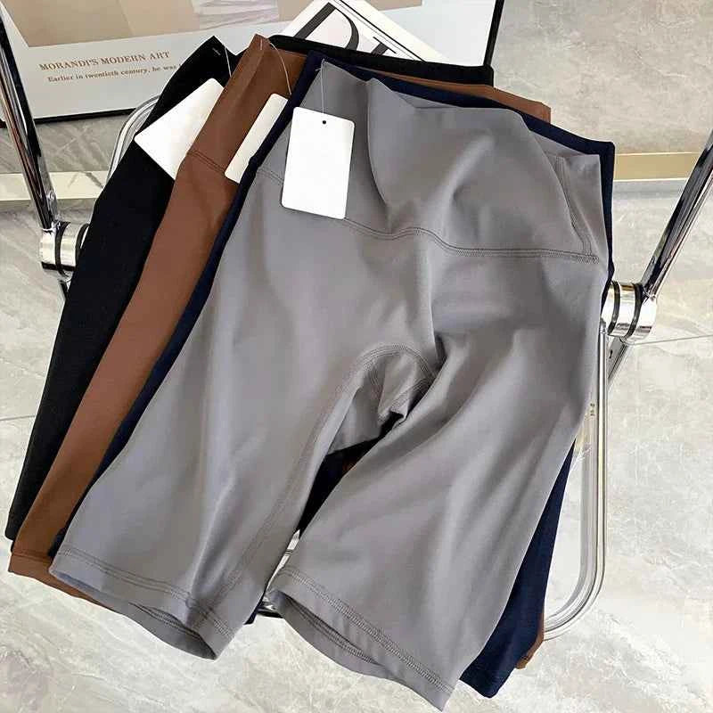 QuickDry Elastic Yoga Shorts Breathable Fitness Leggings