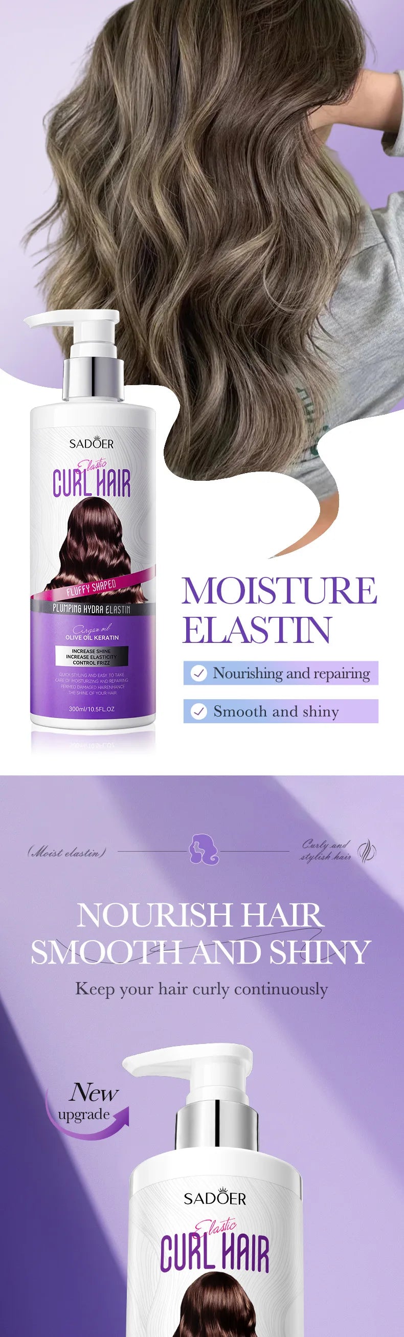 Nourishing Curl Essence Hydrate  Style Prevent Dryness - IRON GODDESS