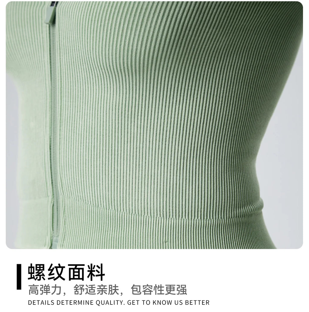 Ultra-stretchy Fleece Sports Suit - Long Pants & Long Sleeves - All-in-one Fitness Set for Cycling, Hiking & Ball Sports - IRON GODDESS