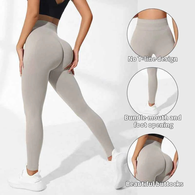 Seamless ButtLifting Stretchy High Waist Yoga Leggings