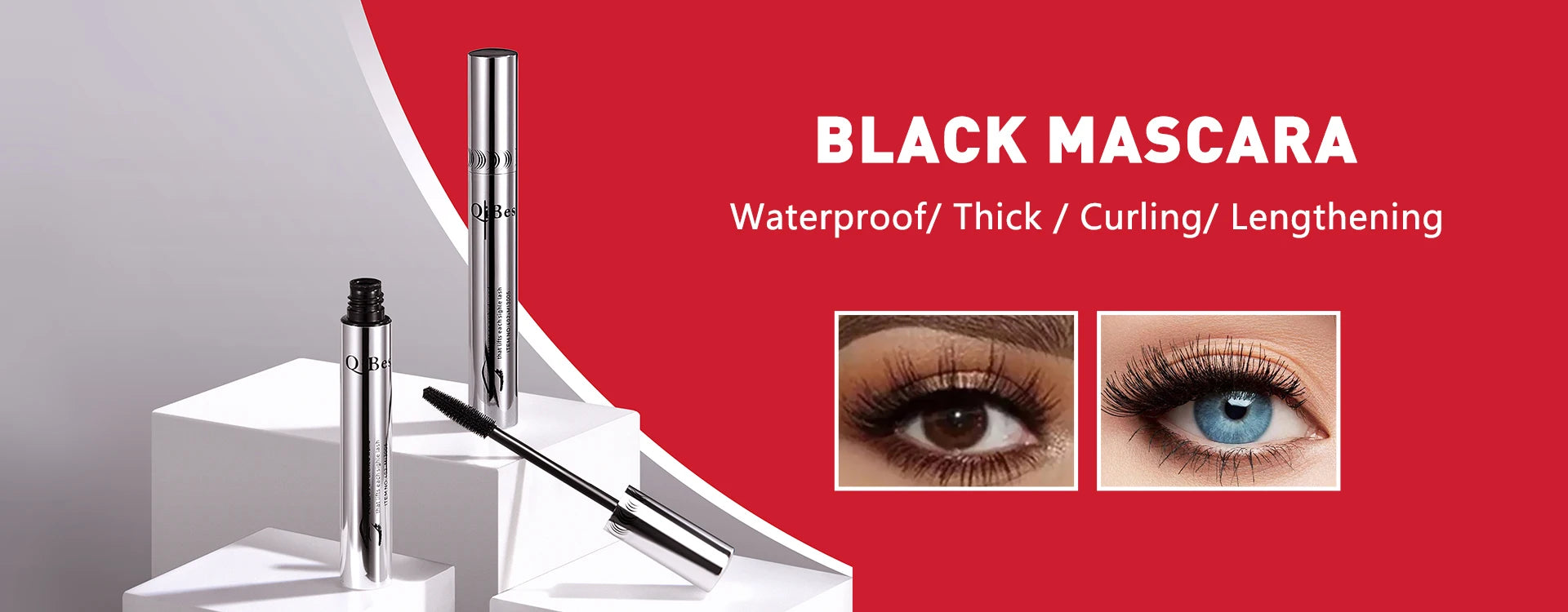 QIBEST Norishing Eyelash Growth Serum Eyelashes Rapid Growth Serum Lengthening Curl Lengthen Thicken Treatment Eye Lash Serum - IRON GODDESS