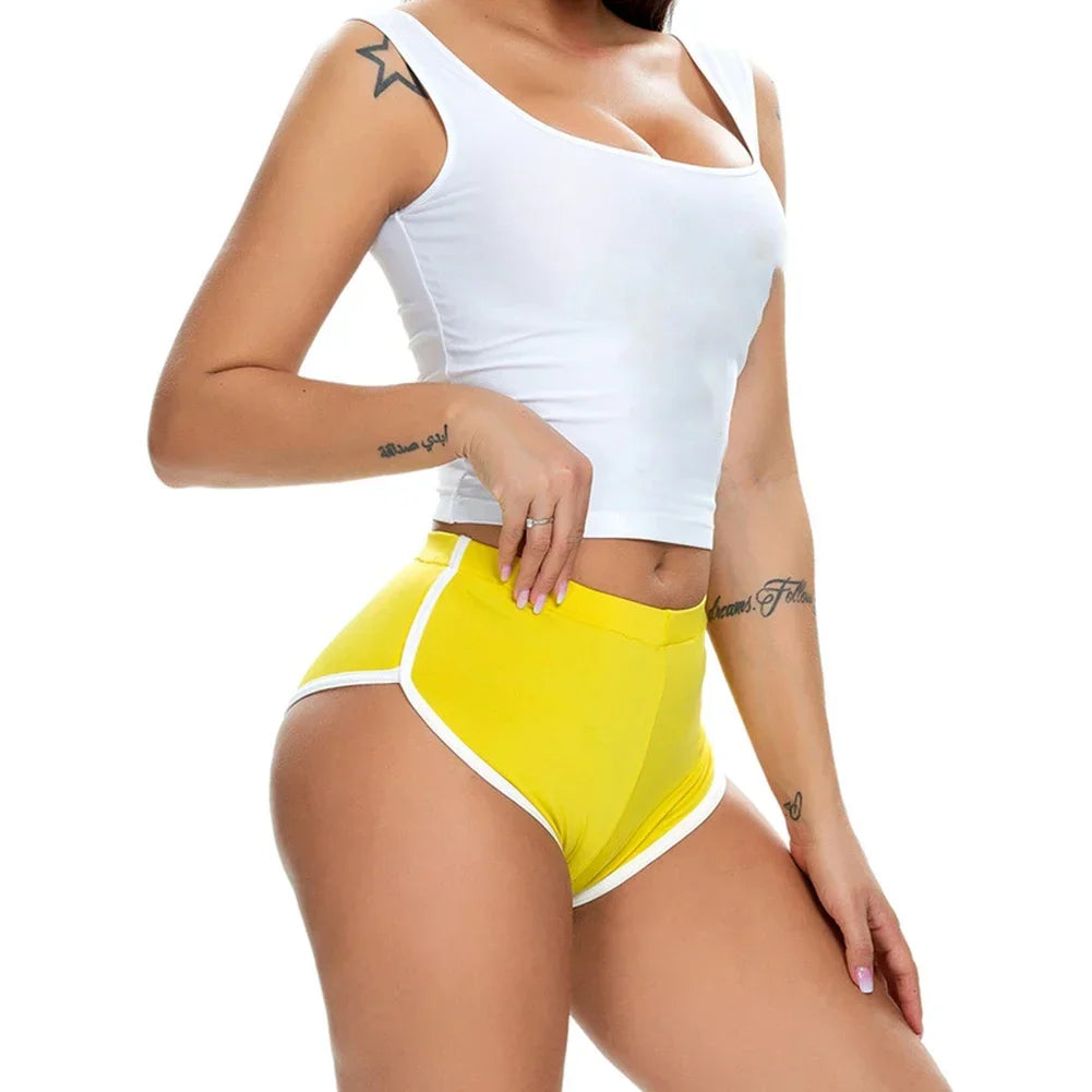 Women's Shorts Summer Casual Loose Yoga Sport Gym Fitness Workout Hot Pants Push Up Training Tights Pocket Short Woman Clothing - IRON GODDESS