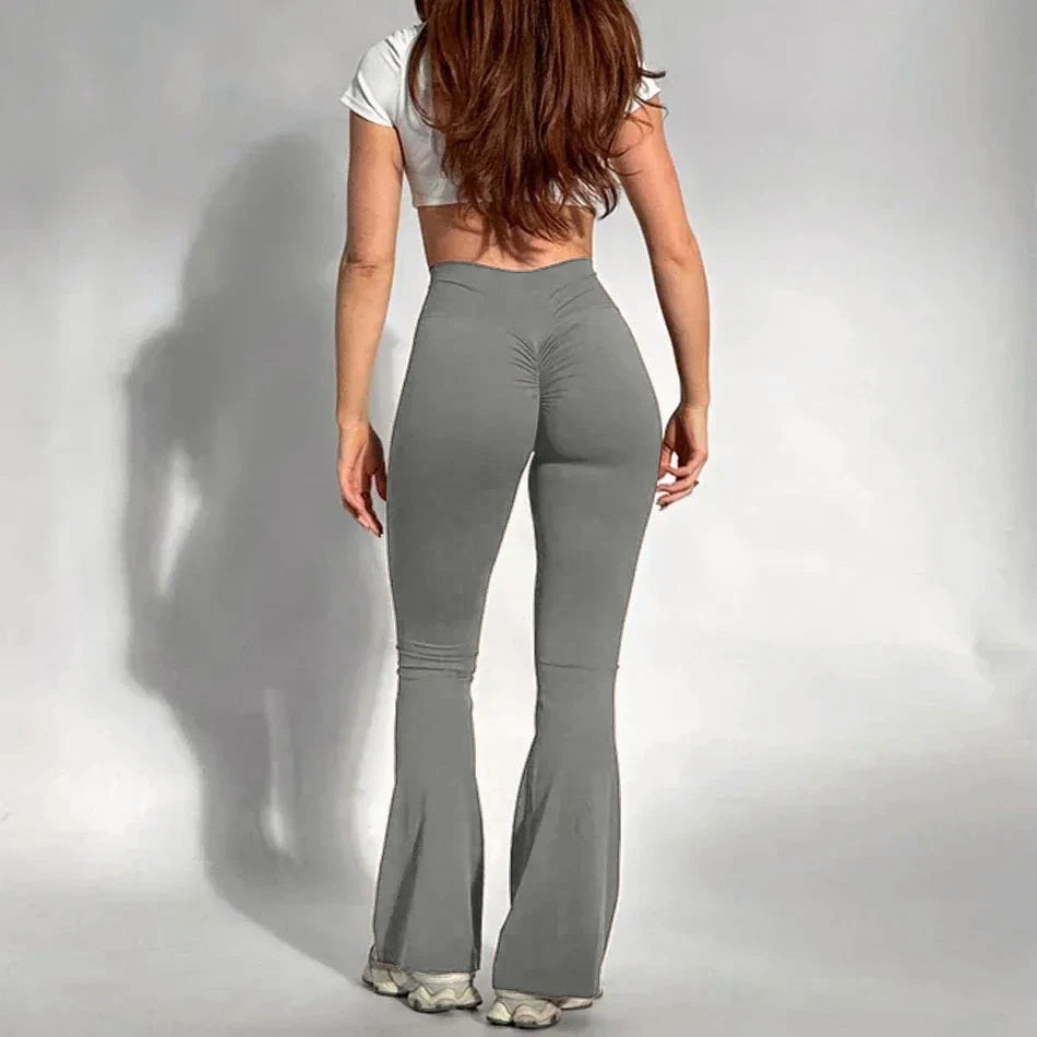 scrunch butt High Waist Workout Yoga Leggings Fitness Butt Lifting Scrunch Butt Sports Gym Pants Women - IRON GODDESS