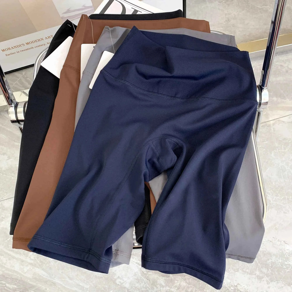 QuickDry Elastic Yoga Shorts Breathable Fitness Leggings