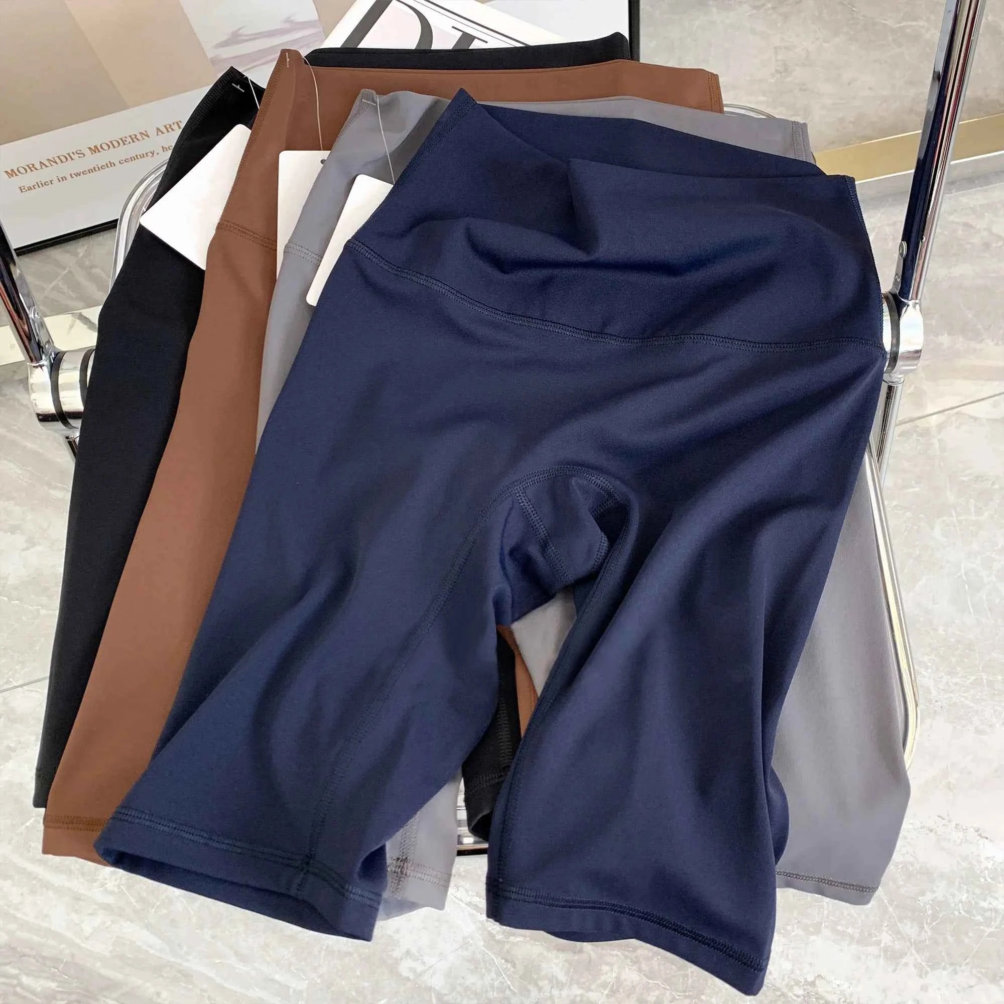 QuickDry Elastic Yoga Shorts Breathable Fitness Leggings