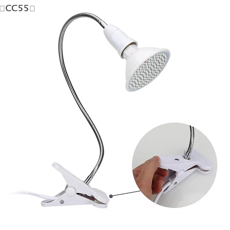 Red Light Therapy Bulb with Clip Skin Care  Pain Relief - IRON GODDESS