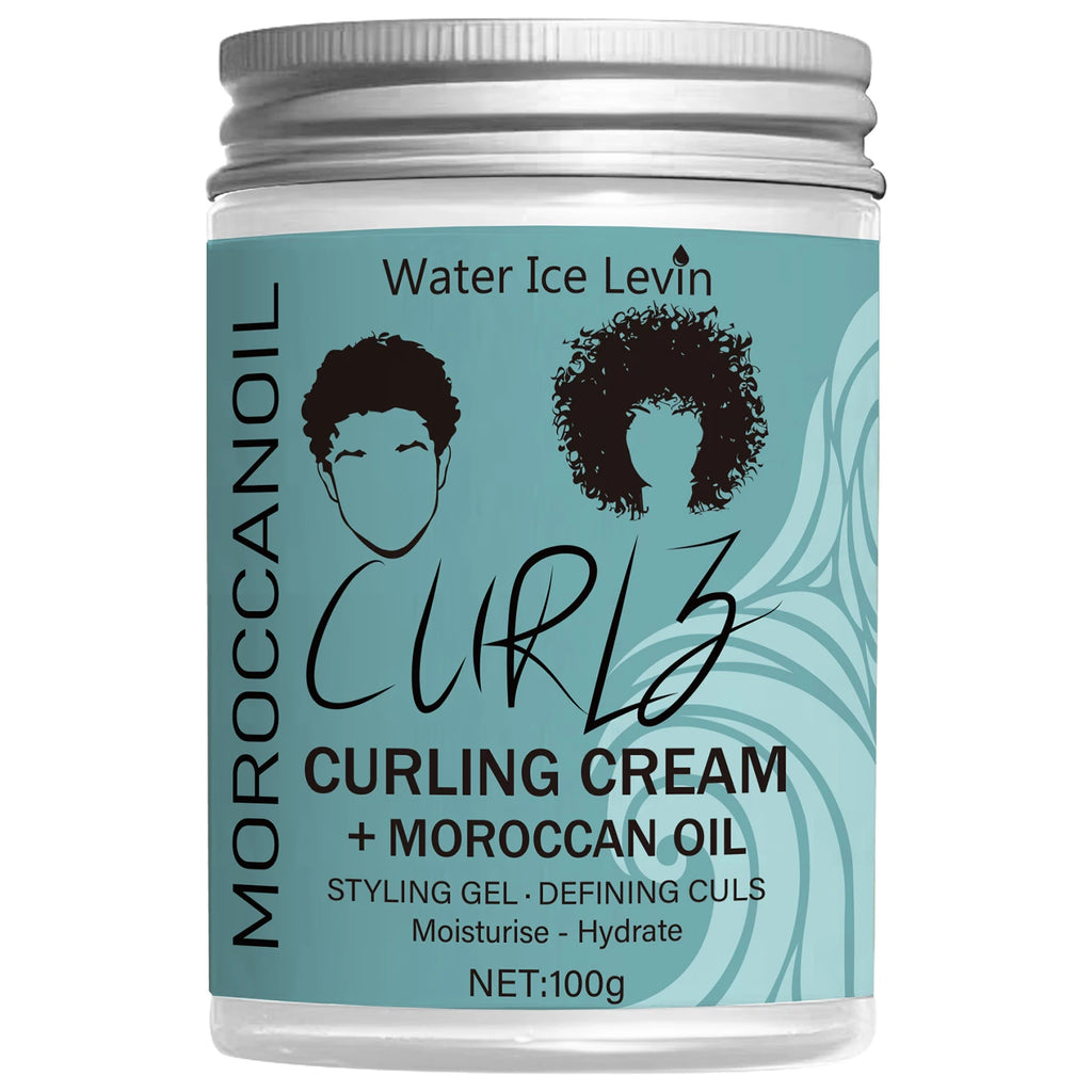 Hydrating Coconut Curling Cream Soft Shiny FrizzFree Curls - IRON GODDESS