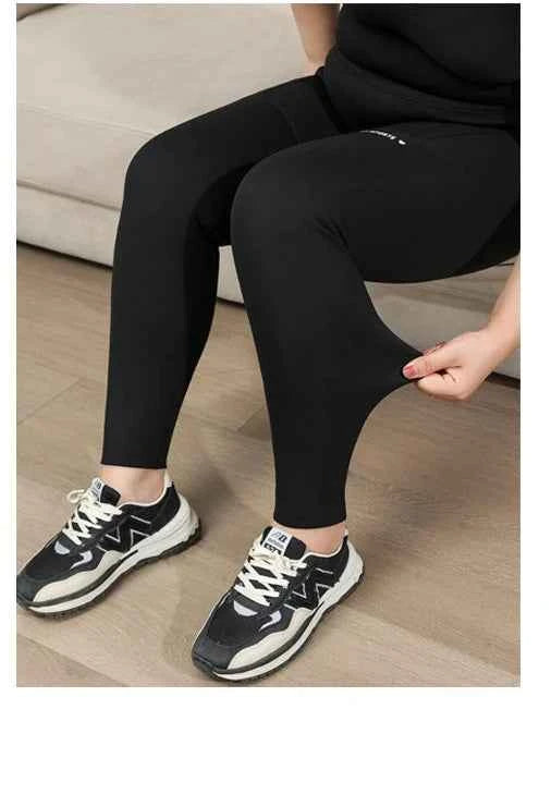 Plus Size Shark Pants HighWaisted ButtLifting Yoga Tights