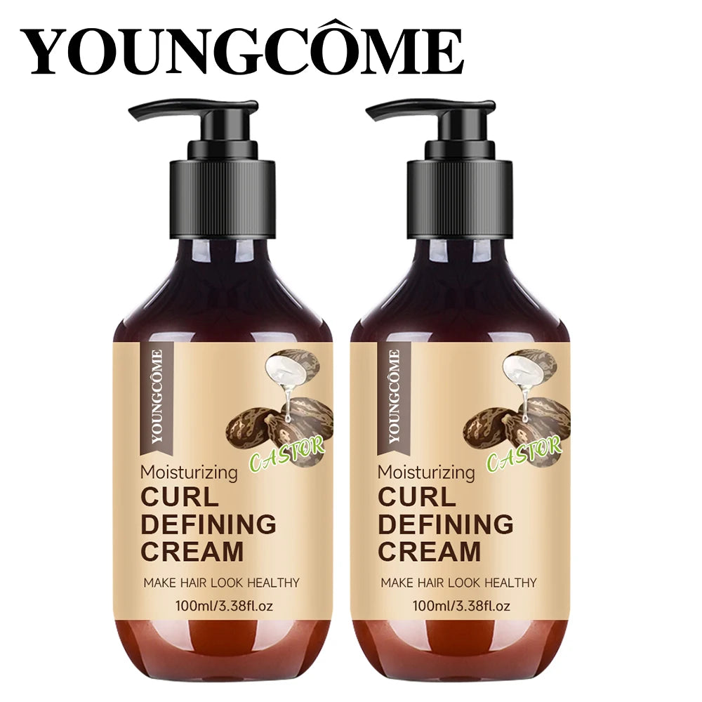 Castor Oil Curl Activator Defined HumidityResistant NonGreasy Coils - IRON GODDESS