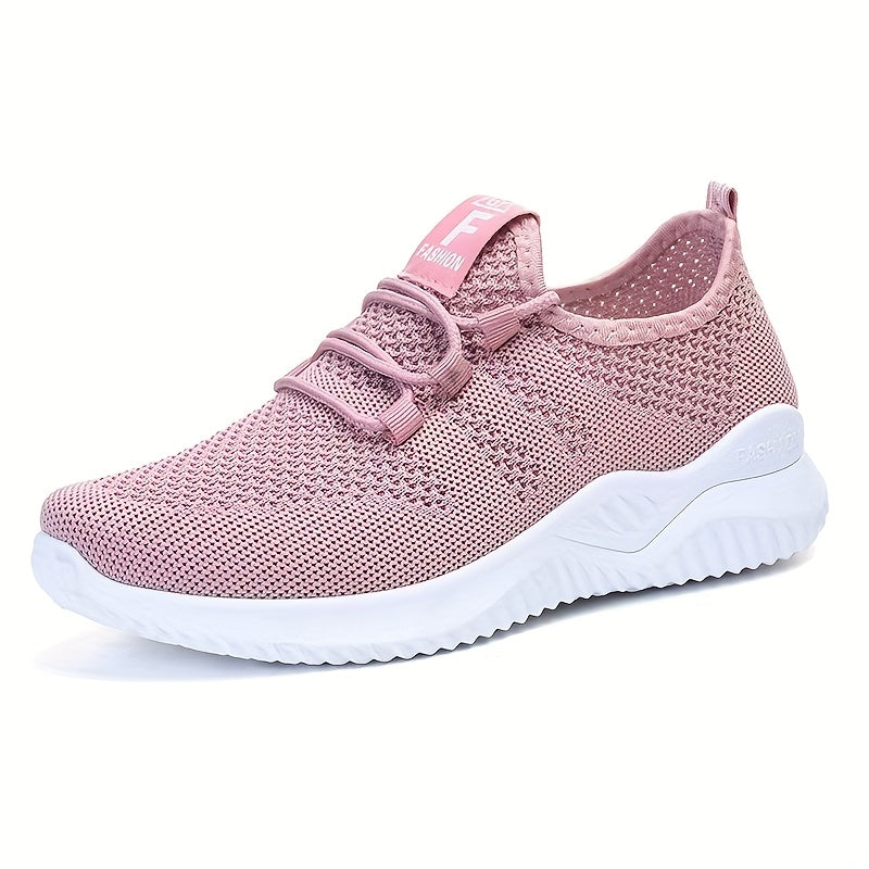 Lightweight Breathable Mesh Womens Sneakers AllSeason Comfort - IRON GODDESS