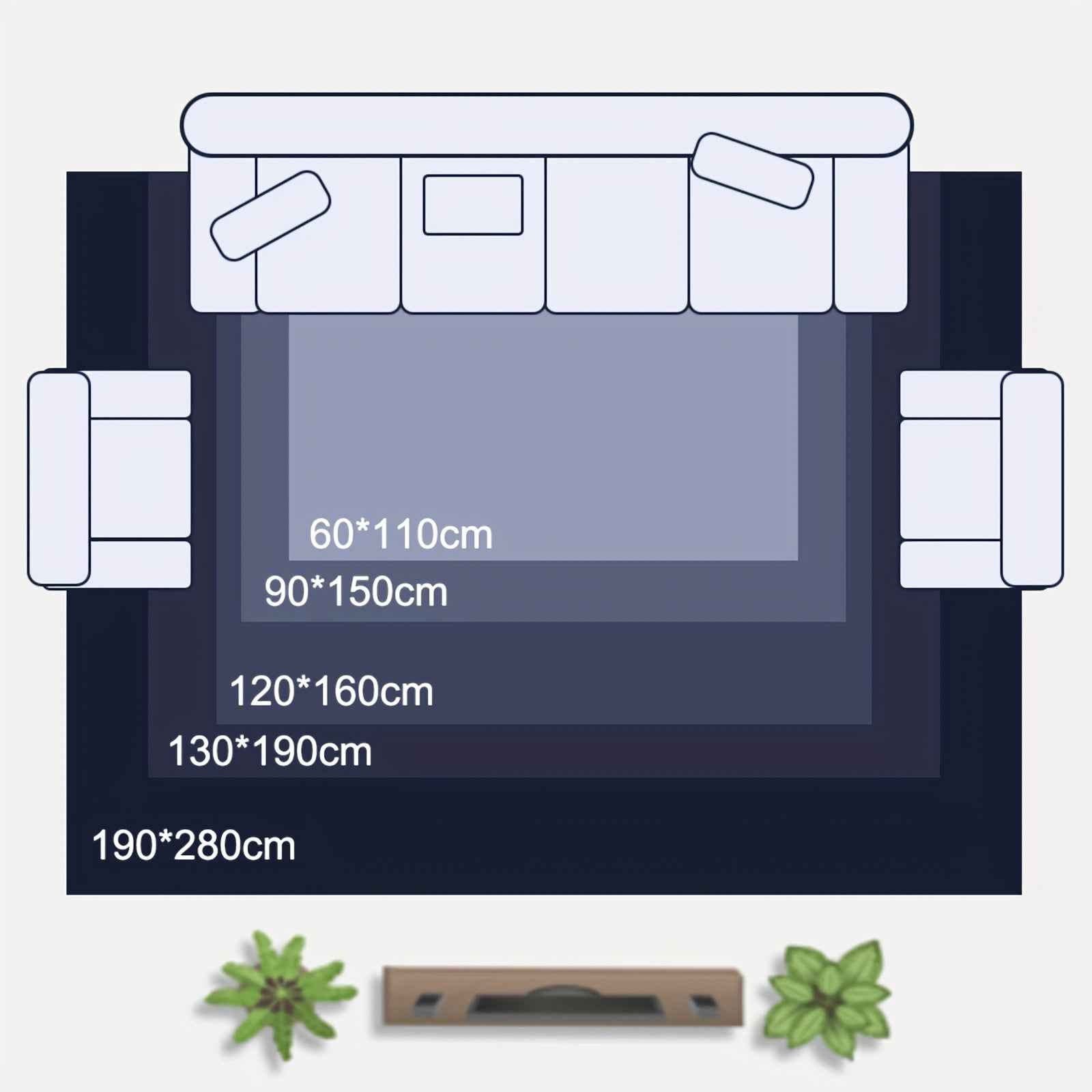 [Floor for Bedside] 1pc Soft Shaggy Plush Area Rugs | Non Slip Fluffy for Living Room Bedroom Nursery, Indoor Decor