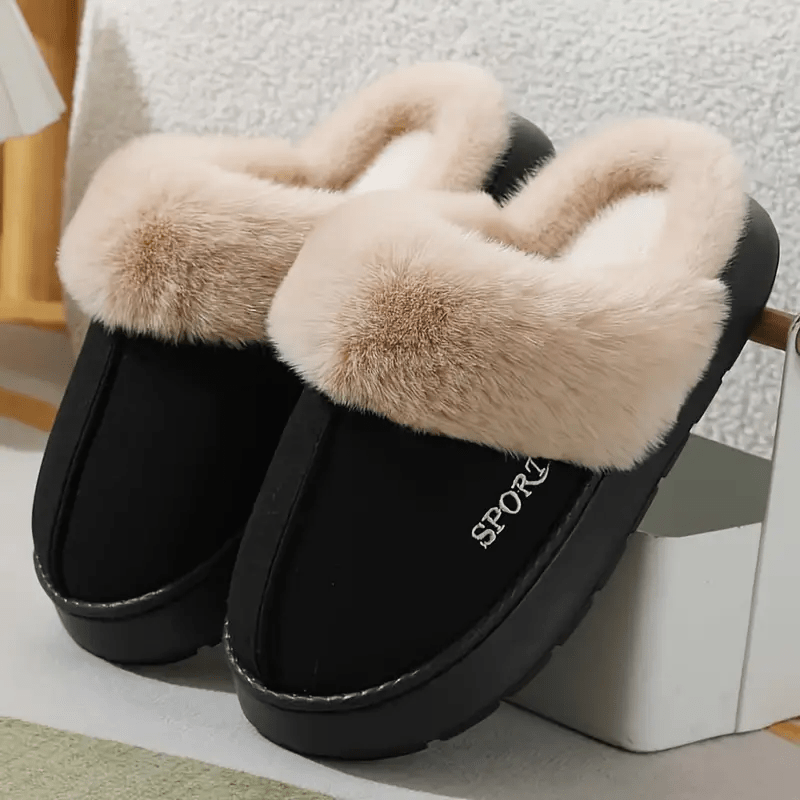 Cozy Fleece Slippers Ultimate Warmth for Indoors  Out - IRON GODDESS
