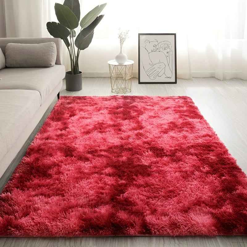 [Floor for Bedside] 1pc Soft Shaggy Plush Area Rugs | Non Slip Fluffy for Living Room Bedroom Nursery, Indoor Decor