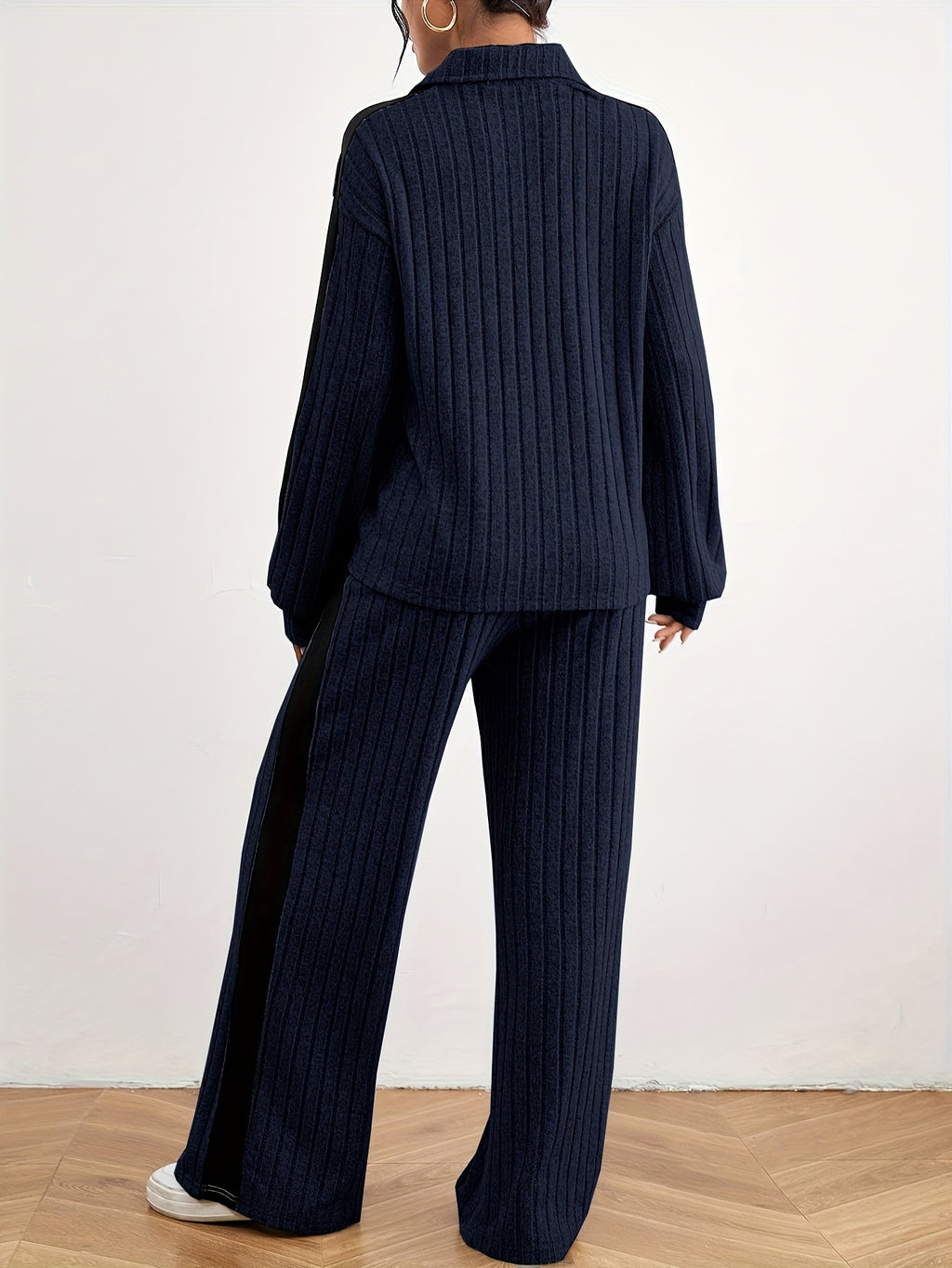 Effortless Chic Womens Casual Loungewear Sweat Set - IRON GODDESS