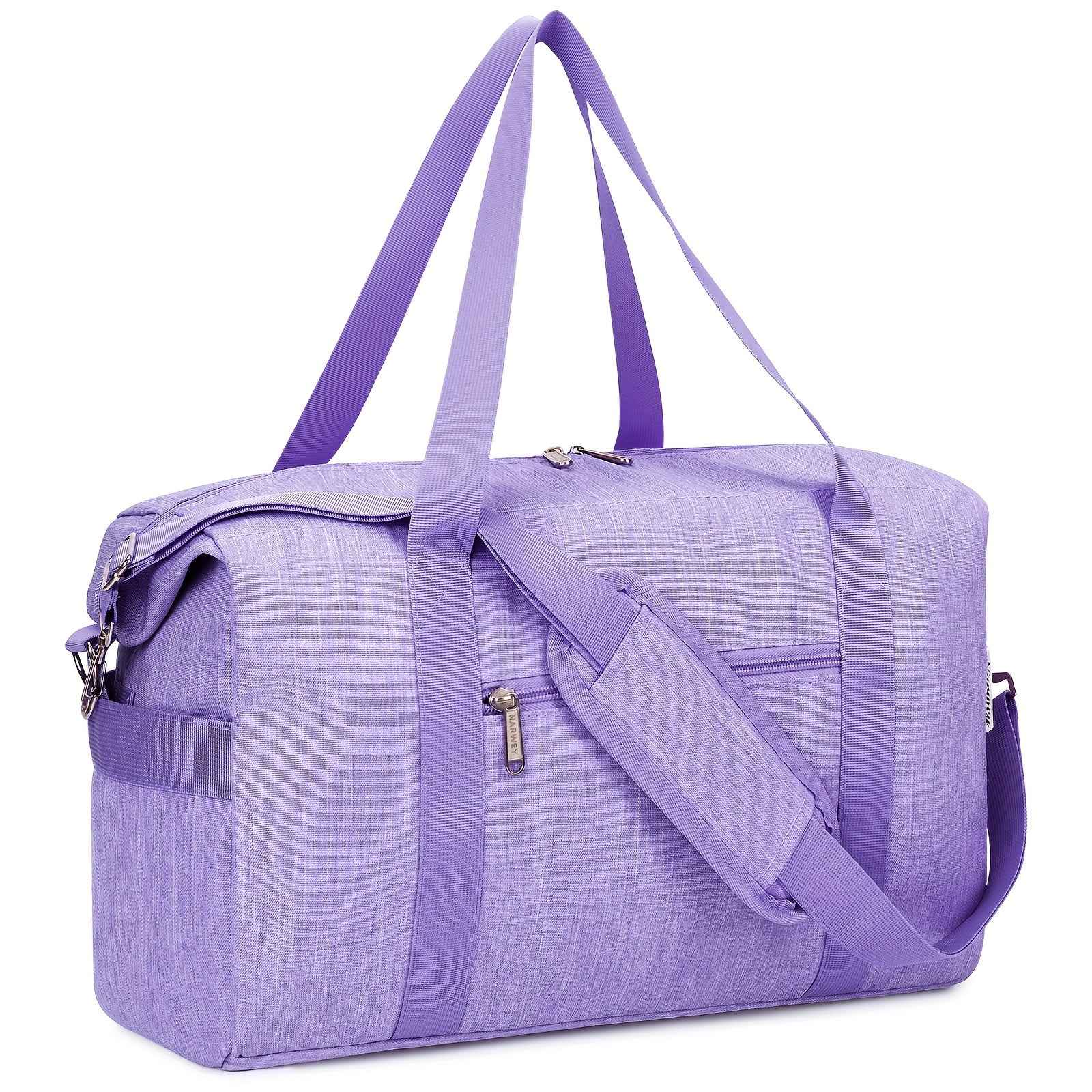 Lightweight 20L Cabin Bag 40x20x25 Underseat Foldable Travel Duffel, 6+1 Organized Pockets, Expandable Snap & Detachable Strap. Multi - Use Holdall for Gym, Overnight, Hospital, Trips Available In Multiple Colors Christmas Gifts