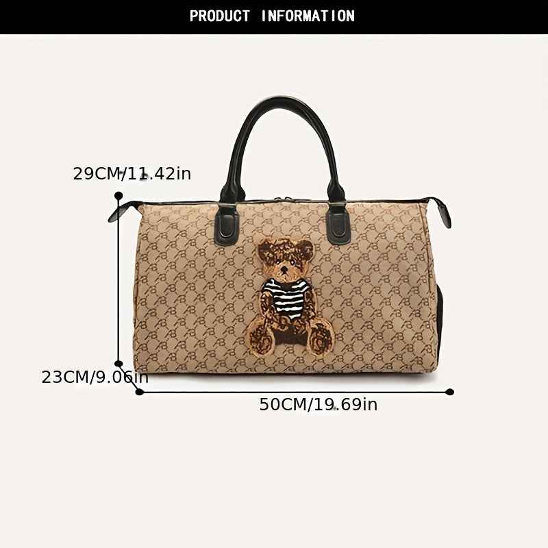 Travel Tote Bag, a Versatile Handbag with Large Capacity for Short Trips, Suitable for Business Travel, Luggage Storage, Carry-On Bag with Dry And Wet Separation, Independent Shoe Compartment, Lightweight, Ideal for Students And Men, Multifunctional Gym B