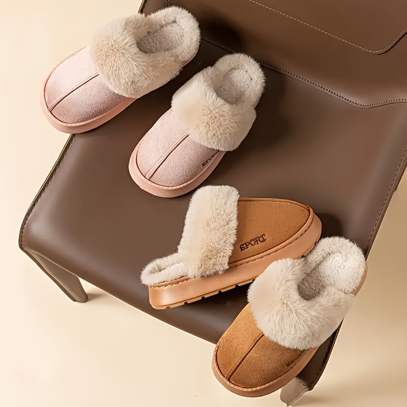Cozy Fleece Slippers Ultimate Warmth for Indoors  Out - IRON GODDESS