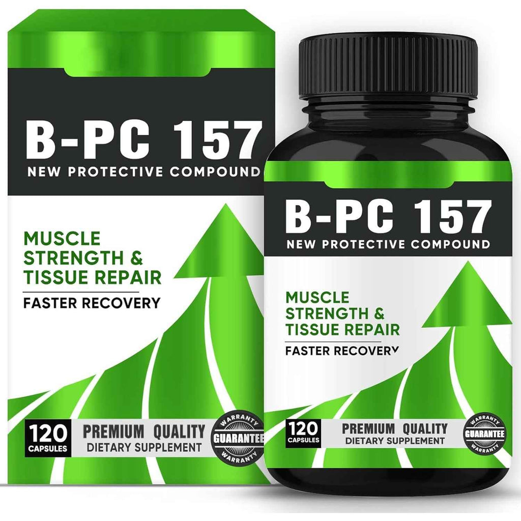 B-PC 157 Peptide Capsules, New Protective Compound B-pc-157 1000mg,Non-GMO, Gluten-Free-120capsules