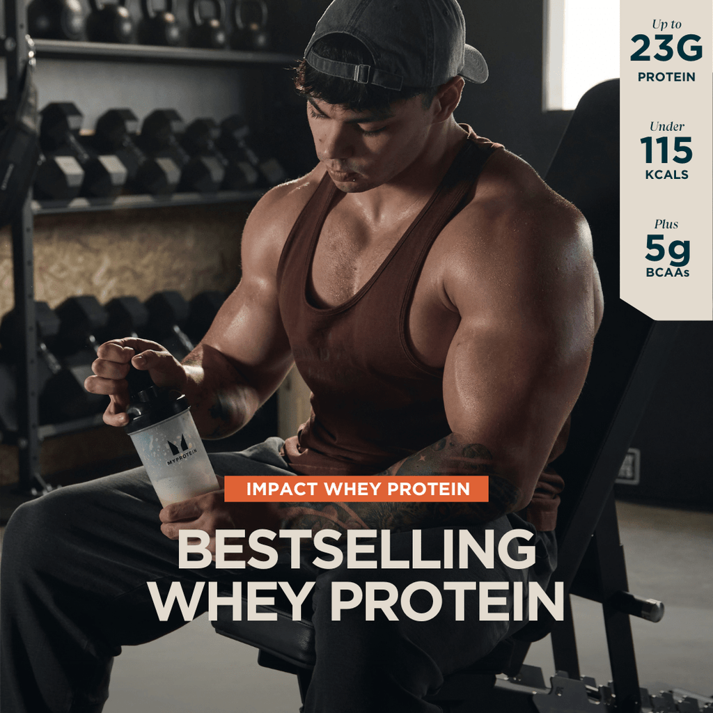 Myprotein Impact Whey Protein Powder, 250g, 23g Protein under 115kcal per serving, with BCAAs, Muscle Grow, Fitness & Workout, Sports Nutrition, Bulking, Gym Essentials