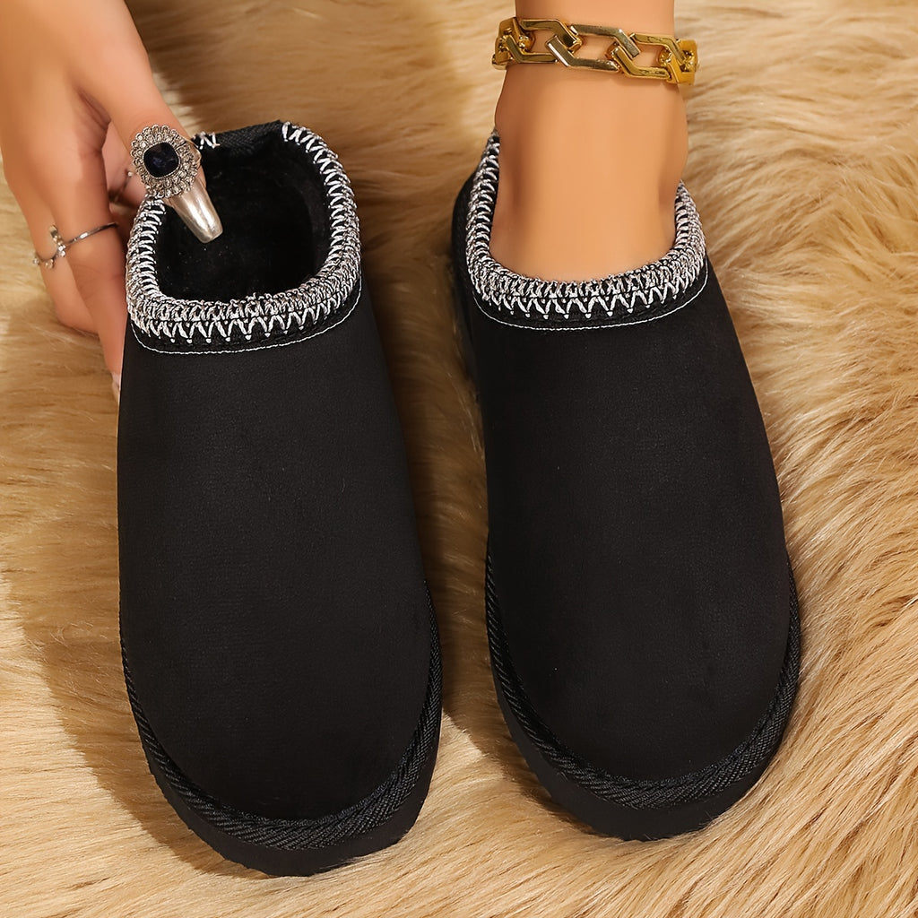 Cozy Winter Ankle Boot Slippers with Soft AntiSlip Sole - IRON GODDESS