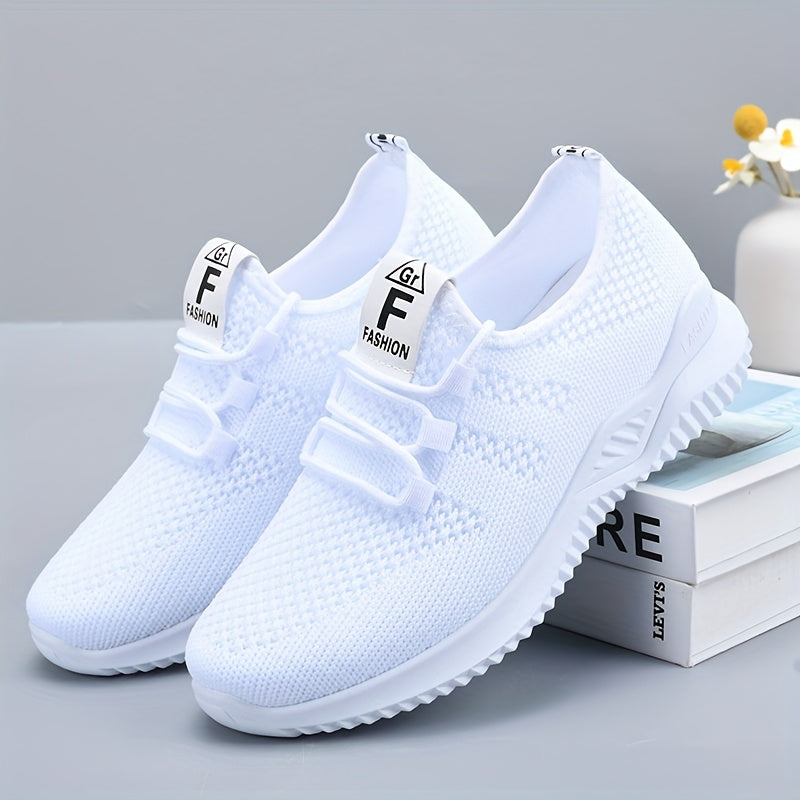 Lightweight Breathable Mesh Womens Sneakers AllSeason Comfort - IRON GODDESS
