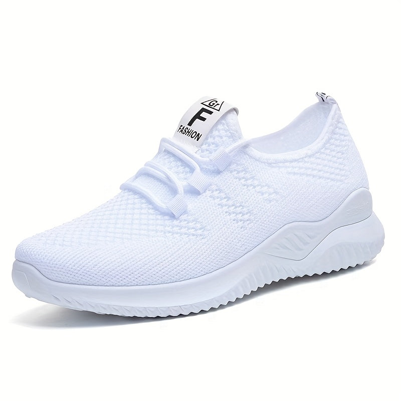 Lightweight Breathable Mesh Womens Sneakers AllSeason Comfort - IRON GODDESS