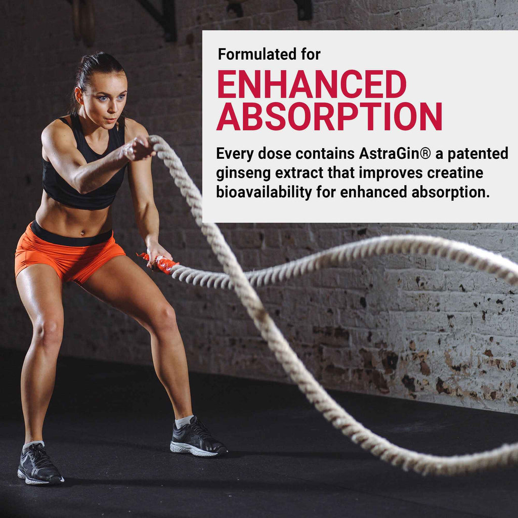 Creatine Monohydrate Gummies - Muscle Support, Strength, Recovery, Cognitive Health, Memory, Pre-Workout Supplement - 60pcs