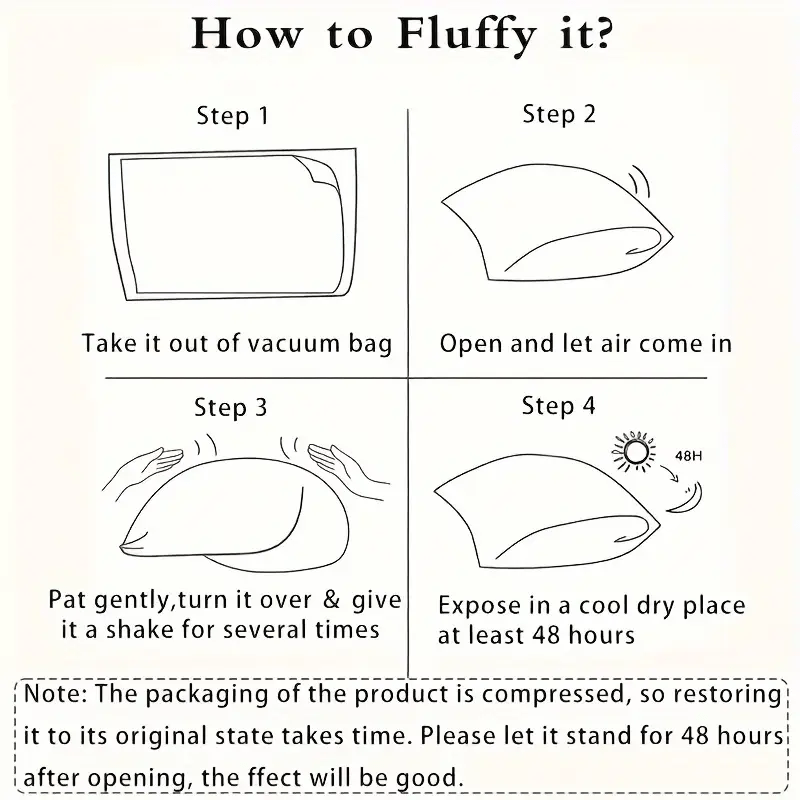 1pc/2pcs/4pcs Luxurious Hotel Quality Neck Support Pillows, Suitable for Deep Sleep And Comfort, Sleep Massage Pillow Core, Moisture Absorbing Breathable Household Bedding Pillow Suitable For Living Room, Bedroom, Home Decoration