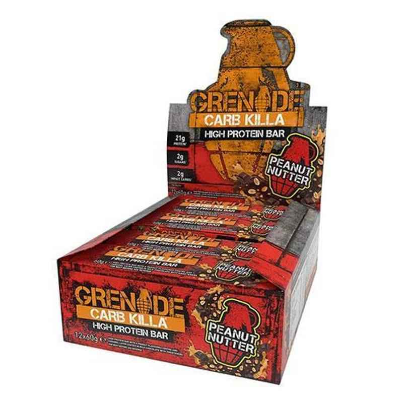 Grenade Carb Killa Low Sugar Bar (12 x 60g Bars) 13 Flavours