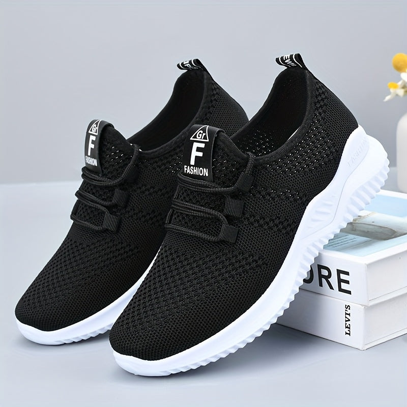 Lightweight Breathable Mesh Womens Sneakers AllSeason Comfort - IRON GODDESS