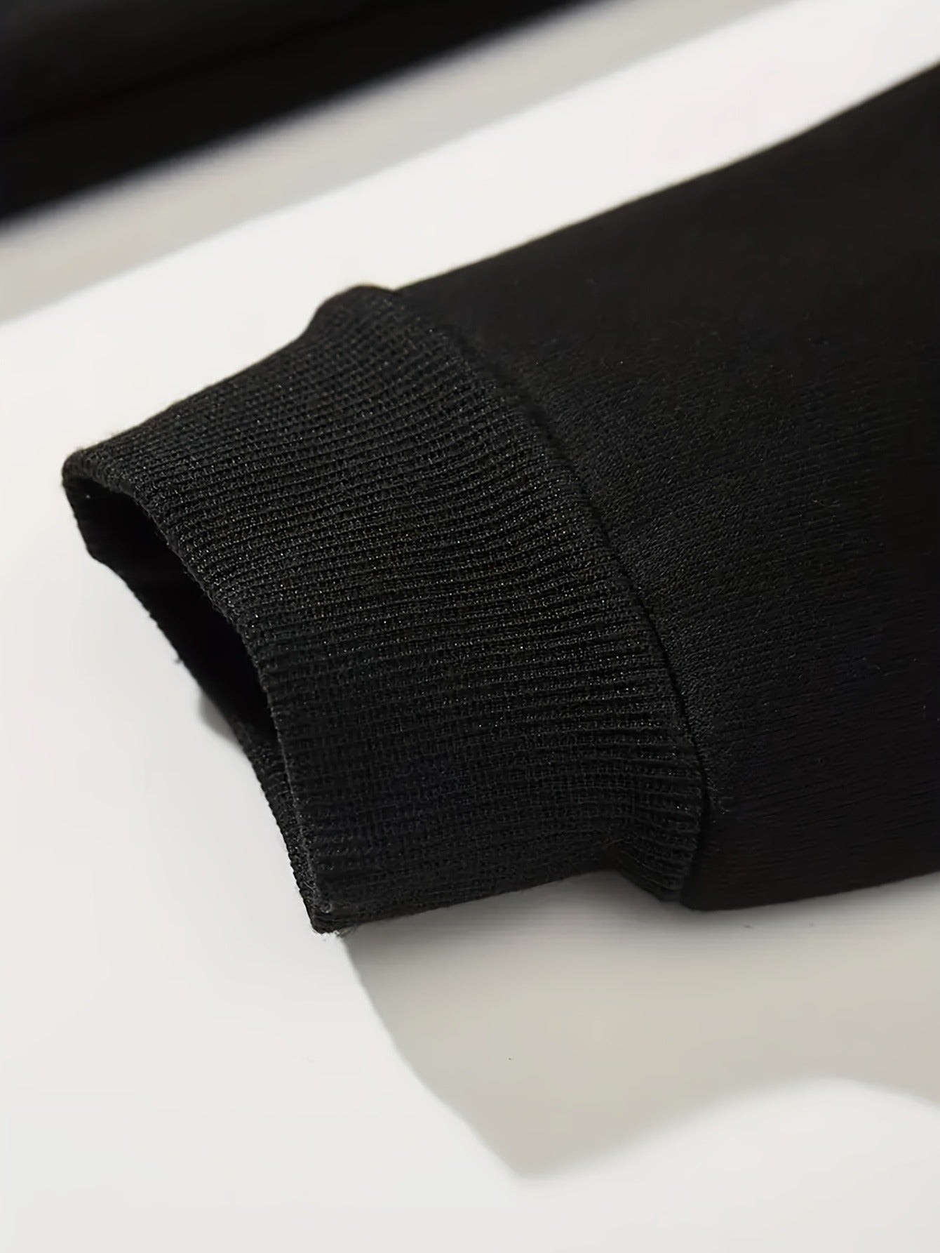 2pcs Women's GUESS Logo Oversized Pink Sweatsuit Set - Y2K White Lettering Matching Joggers & Sweater, All-Season Casual Outfit, Machine Washable Round Neck Tracksuit (Pink/Black) - Iconic Brand Collaboration - IRON GODDESS